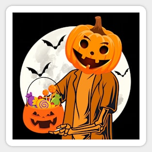 Just Here For Candy Halloween 2021 Costume Gift For Pumpkin Halloween Lover Halloween Eve Celebration Sticker